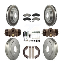 Transit Auto KGS-101669 Disc Brake Kit for 2007-2017 Dodge Caliber, Dodge Avenger and More - Front and Rear