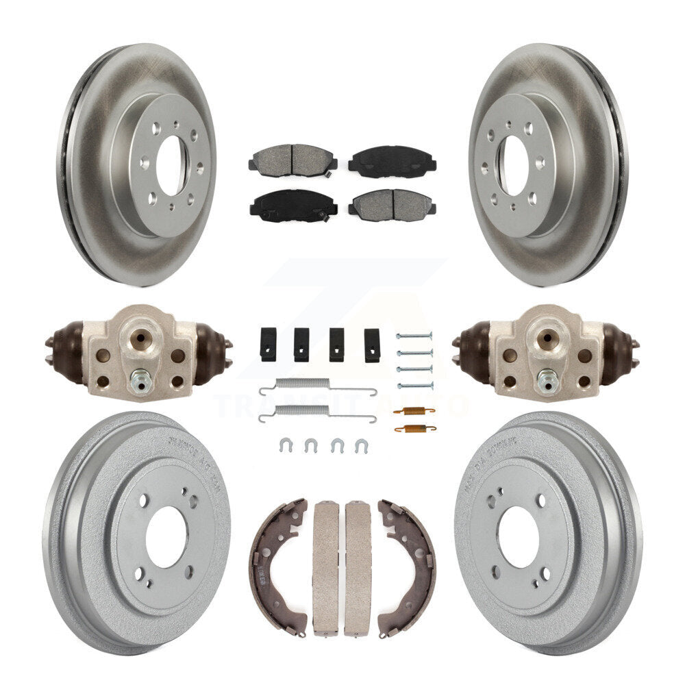 Transit Auto KGS-101670 Disc Brake Kit for 2010-2014 Honda Insight - Front and Rear