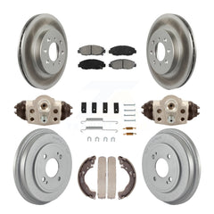 Transit Auto KGS-101670 Disc Brake Kit for 2010-2014 Honda Insight - Front and Rear