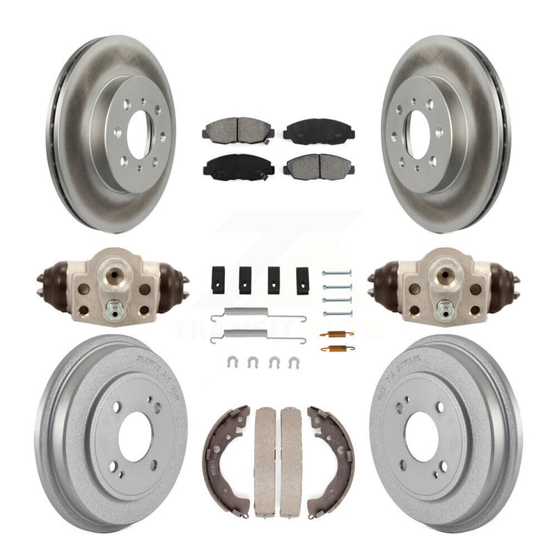 Transit Auto KGS-101670 Disc Brake Kit for 2010-2014 Honda Insight - Front and Rear