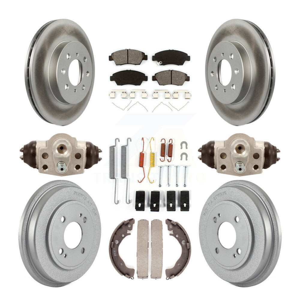 Transit Auto KGS-101671 Disc Brake Kit for 2009-2013 Honda Fit - Front and Rear