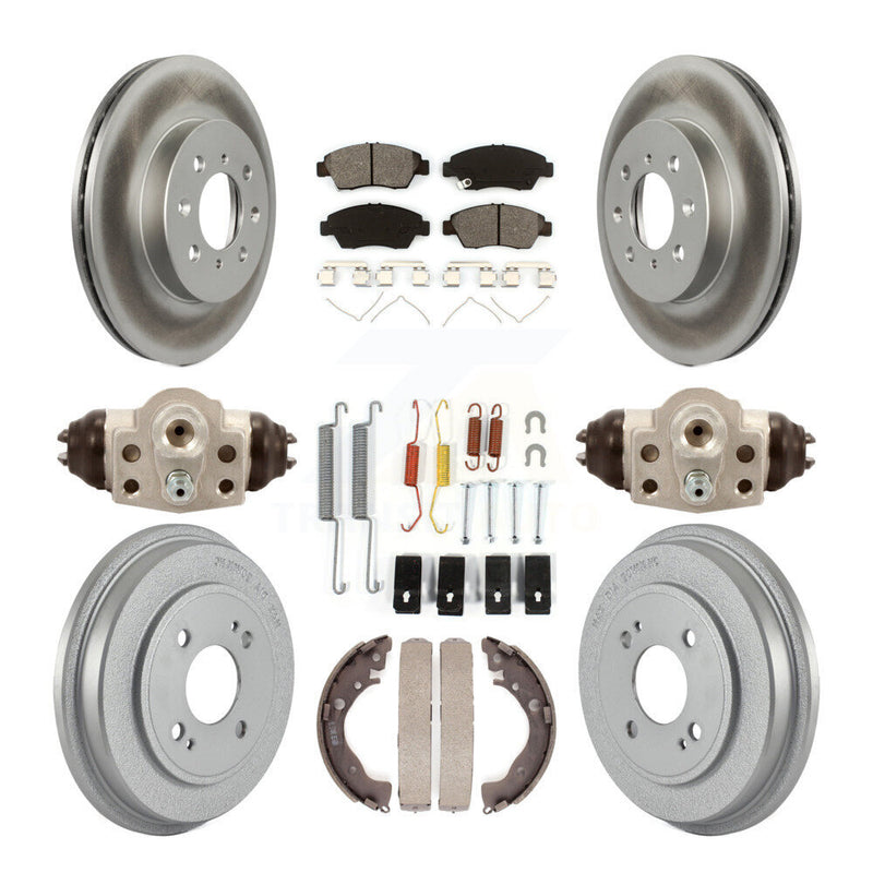 Transit Auto KGS-101671 Disc Brake Kit for 2009-2013 Honda Fit - Front and Rear