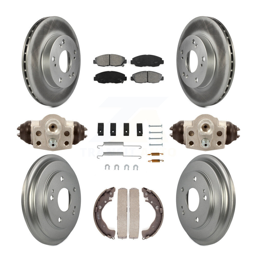 Transit Auto KGS-101673 Disc Brake Kit for 2006-2011 Honda Civic - Front and Rear