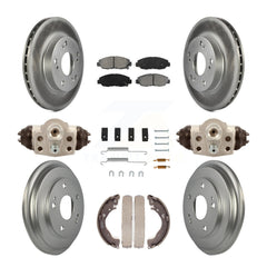 Transit Auto KGS-101673 Disc Brake Kit for 2006-2011 Honda Civic - Front and Rear