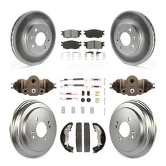 Transit Auto KGS-101675 Disc Brake Kit for 2006-2011 Hyundai Accent, Kia Rio, Kia Rio5 - Front and Rear