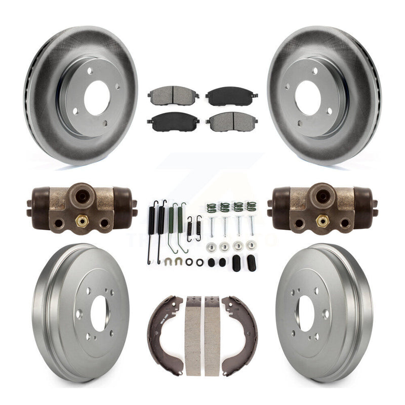 Transit Auto KGS-101676 Disc Brake Kit for 2007-2014 Nissan Versa, Nissan Cube, Nissan Sentra - Front and Rear