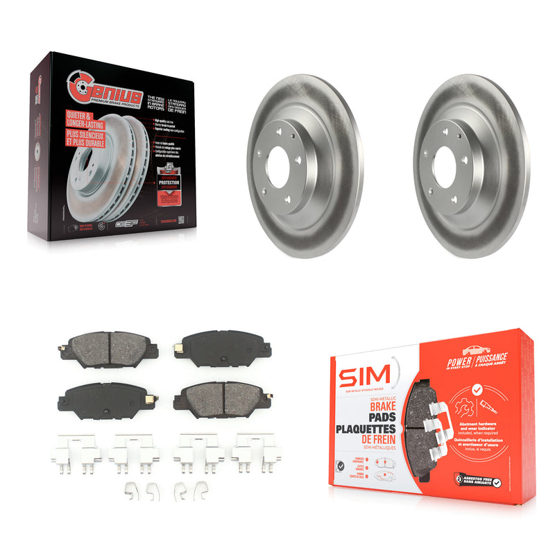 Transit Auto KGS-101690 Disc Brake Kit for 2016-2024 Mazda CX-5 - Rear
