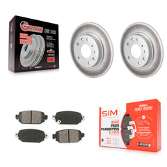 Transit Auto KGS-101693 Disc Brake Kit for 2017-2022 Mazda CX-3, Mazda 3, Mazda 3 Sport - Rear