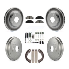Transit Auto KGS-101699 Disc Brake Kit for 2008 Nissan Versa - Front and Rear