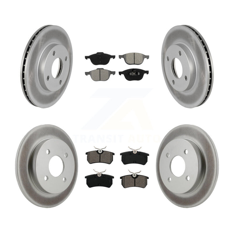 Transit Auto KGS-101700 Disc Brake Kit for 2004 Ford Focus - Front and Rear