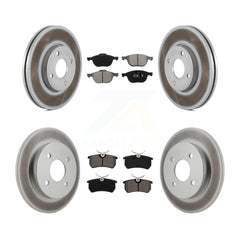 Transit Auto KGS-101702 Disc Brake Kit for 2005-2007 Ford Focus - Front and Rear