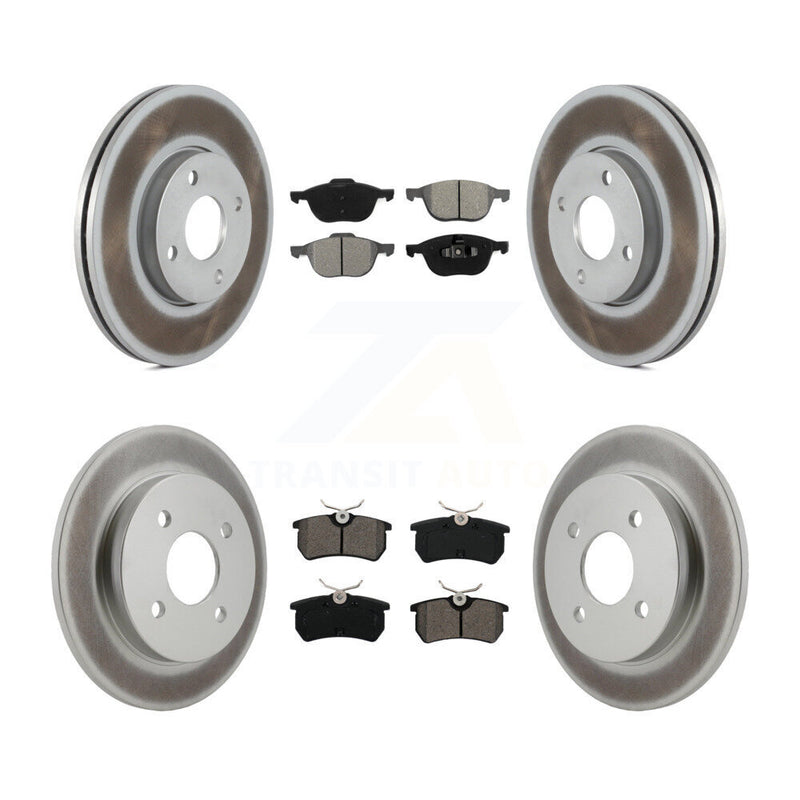 Transit Auto KGS-101702 Disc Brake Kit for 2005-2007 Ford Focus - Front and Rear