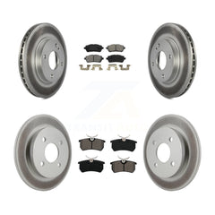 Transit Auto KGS-101703 Disc Brake Kit for 2014-2019 Ford Fiesta - Front and Rear