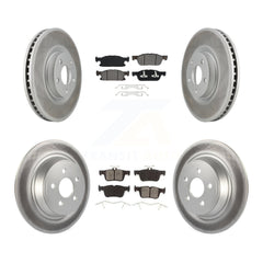 Transit Auto KGS-101704 Disc Brake Kit for 2015-2019 Ford Edge - Front and Rear