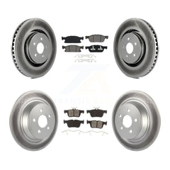 Transit Auto KGS-101706 Disc Brake Kit for 2015-2023 Ford Edge, Lincoln Nautilus, Lincoln MKX - Front and Rear