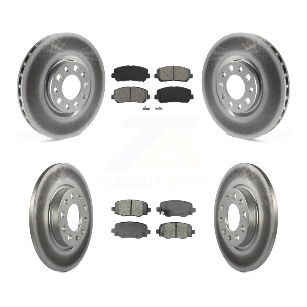 Transit Auto KGS-101707 Disc Brake Kit for 2015-2017 Chrysler 200 - Front and Rear