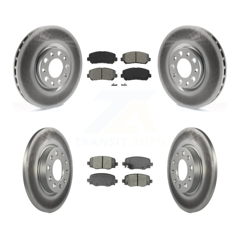 Transit Auto KGS-101707 Disc Brake Kit for 2015-2017 Chrysler 200 - Front and Rear