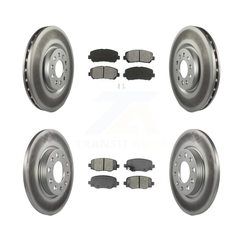 Transit Auto KGS-101709 Disc Brake Kit for 2015-2017 Chrysler 200 - Front and Rear