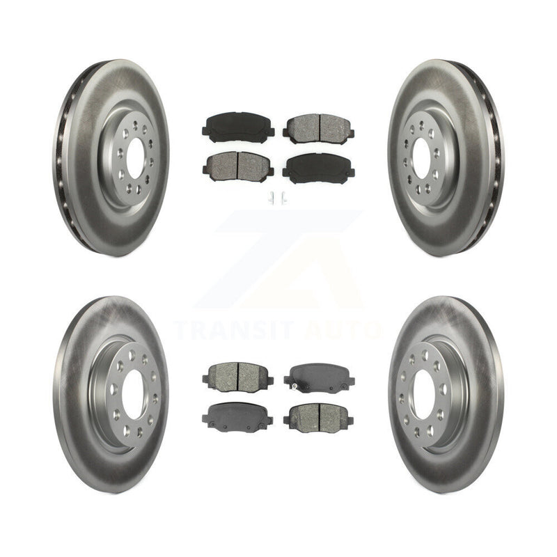 Transit Auto KGS-101709 Disc Brake Kit for 2015-2017 Chrysler 200 - Front and Rear