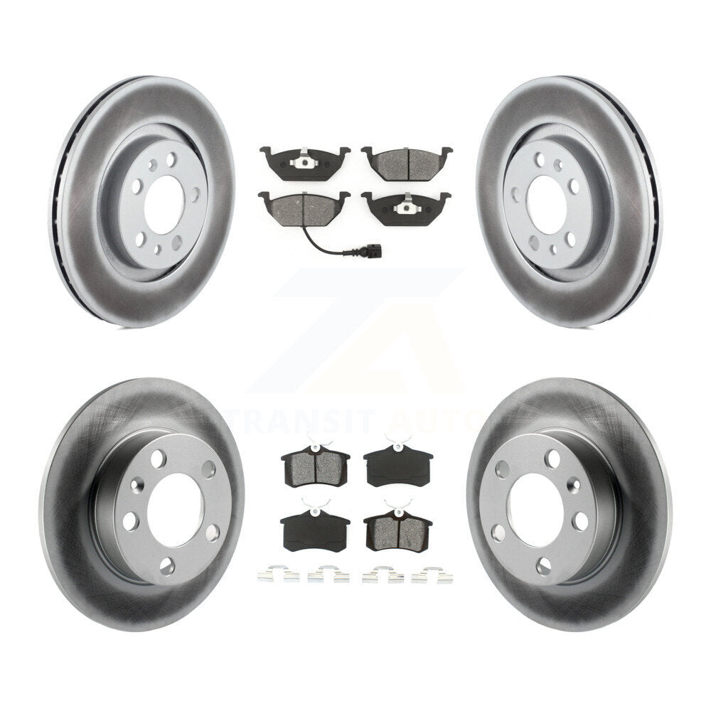 Transit Auto KGS-101710 Disc Brake Kit for 2007-2010 Volkswagen Beetle - Front and Rear