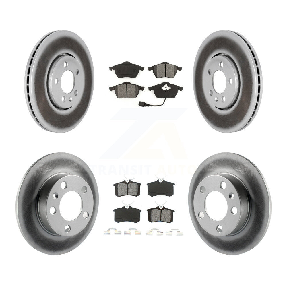 Transit Auto KGS-101711 Disc Brake Kit for 2007-2010 Volkswagen Beetle - Front and Rear