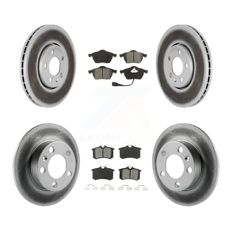 Transit Auto KGS-101711 Disc Brake Kit for 2007-2010 Volkswagen Beetle - Front and Rear