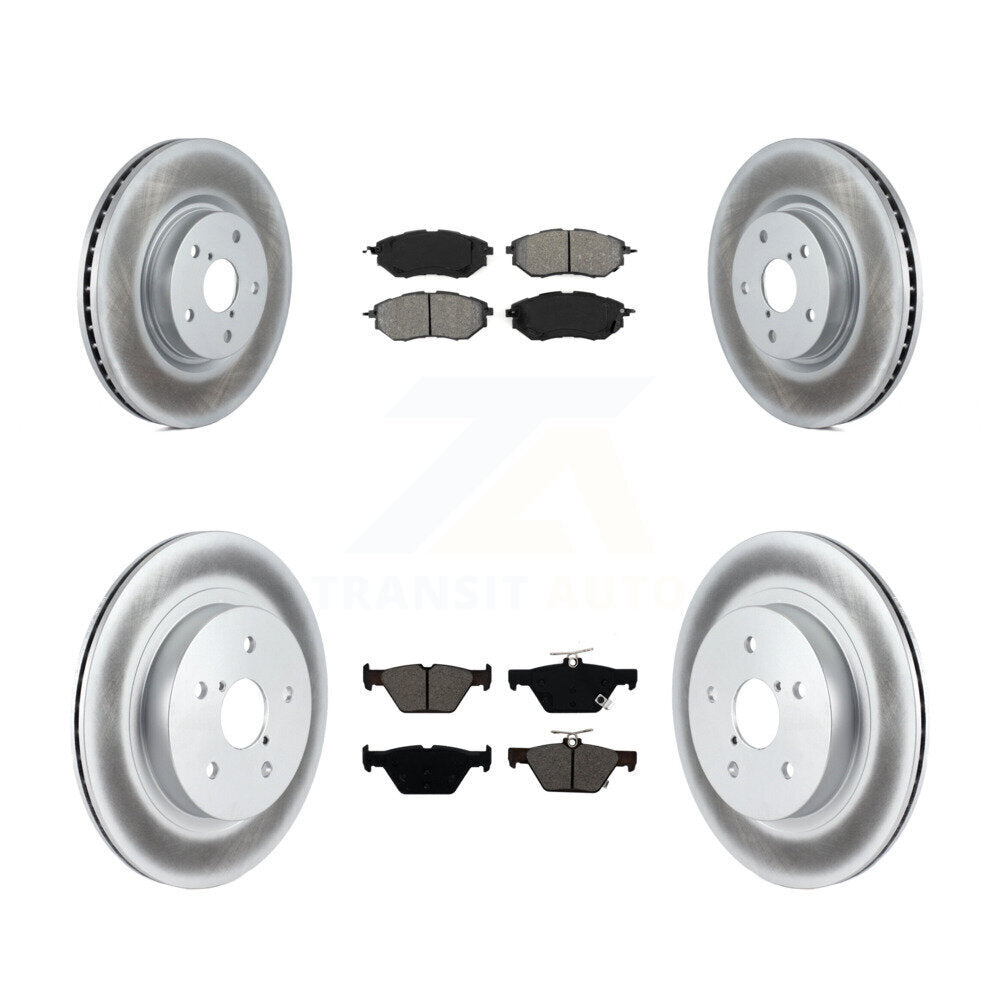 Transit Auto KGS-101713 Disc Brake Kit for 2015-2021 Subaru WRX, Subaru Legacy, Subaru Outback - Front and Rear