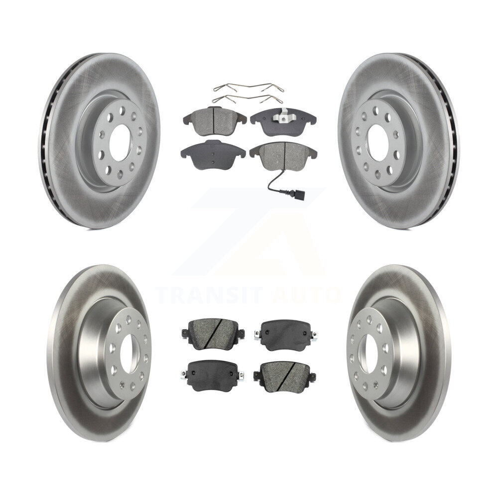 Transit Auto KGS-101715 Disc Brake Kit for 2016-2018 Audi Q3, Audi Q3 Quattro - Front and Rear