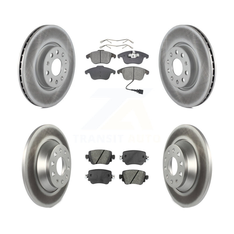 Transit Auto KGS-101715 Disc Brake Kit for 2016-2018 Audi Q3, Audi Q3 Quattro - Front and Rear