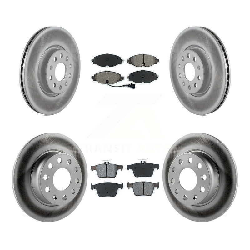 Transit Auto KGS-101716 Disc Brake Kit for 2015-2023 Volkswagen Taos, Audi A3 and More - Front and Rear
