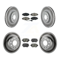 Transit Auto KGS-101717 Disc Brake Kit for 2015-2022 Volkswagen Passat, Volkswagen Golf Alltrack and More - Front and Rear