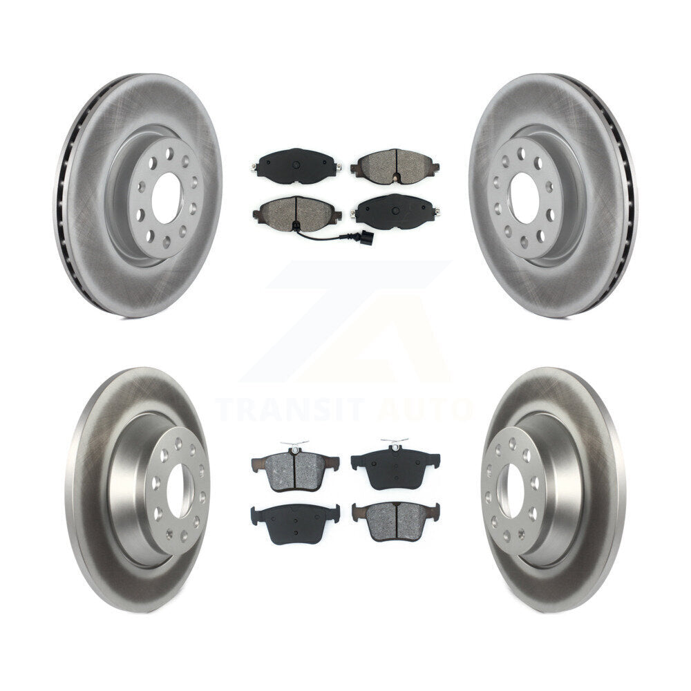 Transit Auto KGS-101718 Disc Brake Kit for 2016-2022 Audi TT Quattro - Front and Rear