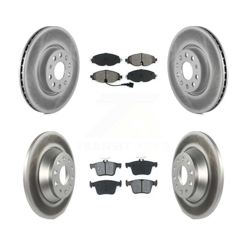 Transit Auto KGS-101718 Disc Brake Kit for 2016-2022 Audi TT Quattro - Front and Rear