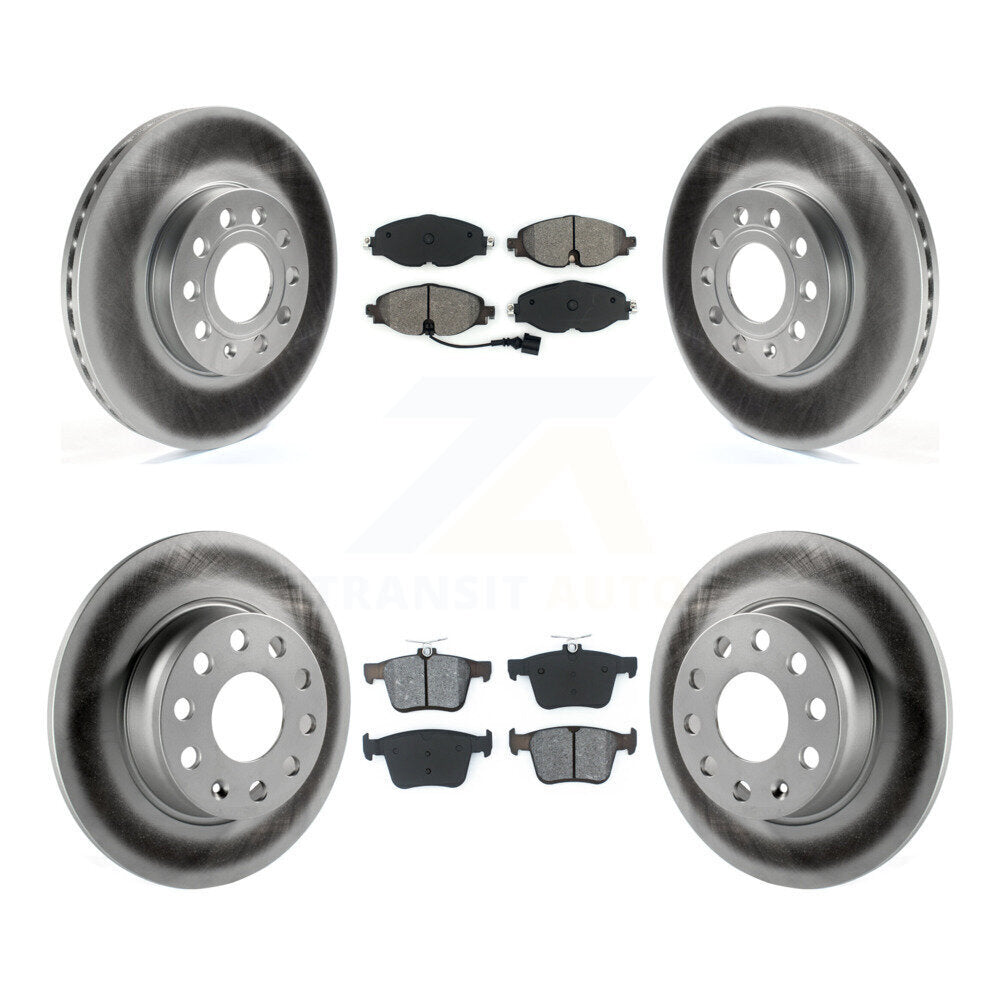 Transit Auto KGS-101719 Disc Brake Kit for 2015-2023 Volkswagen Taos, Audi A3 and More - Front and Rear