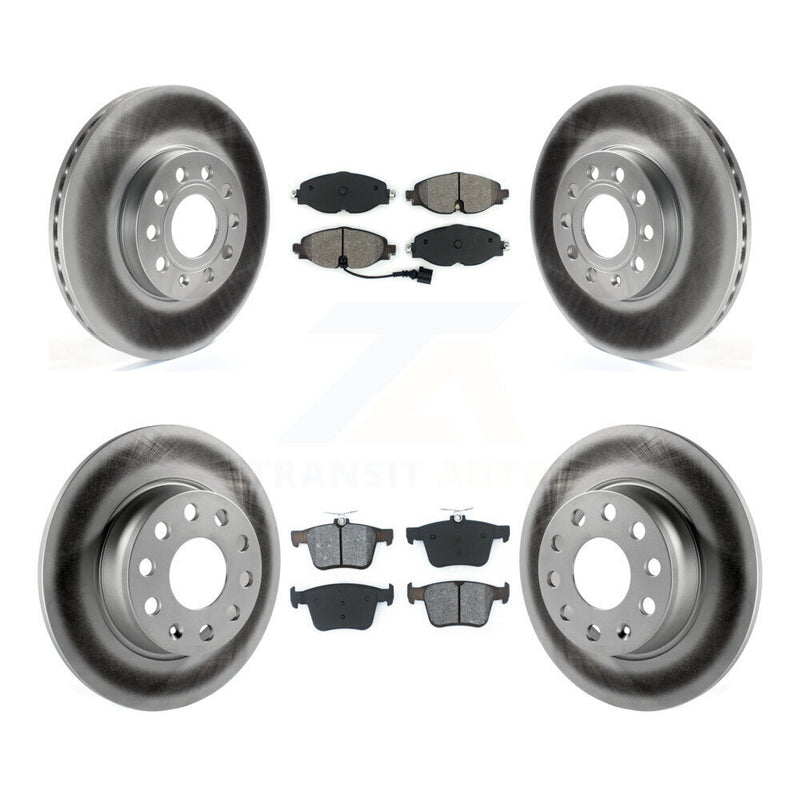 Transit Auto KGS-101719 Disc Brake Kit for 2015-2023 Volkswagen Taos, Audi A3 and More - Front and Rear