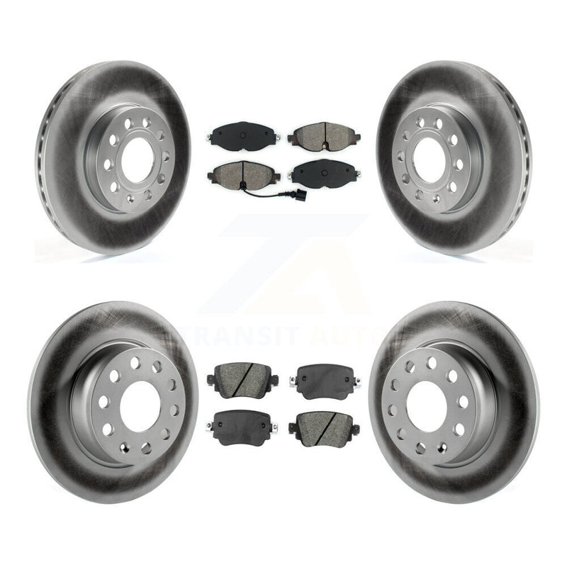 Transit Auto KGS-101720 Disc Brake Kit for 2015-2021 Volkswagen Golf, Volkswagen Golf SportWagen - Front and Rear