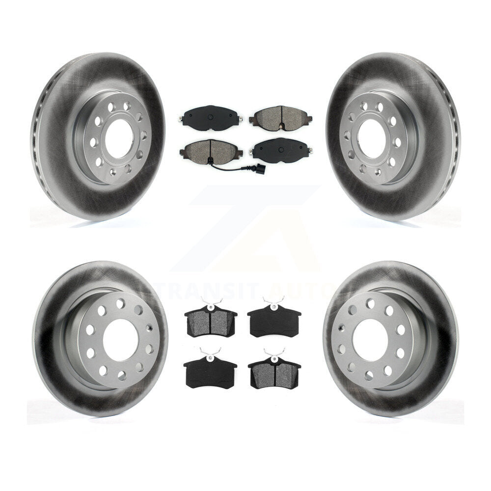Transit Auto KGS-101722 Disc Brake Kit for 2015 Volkswagen Golf SportWagen - Front and Rear