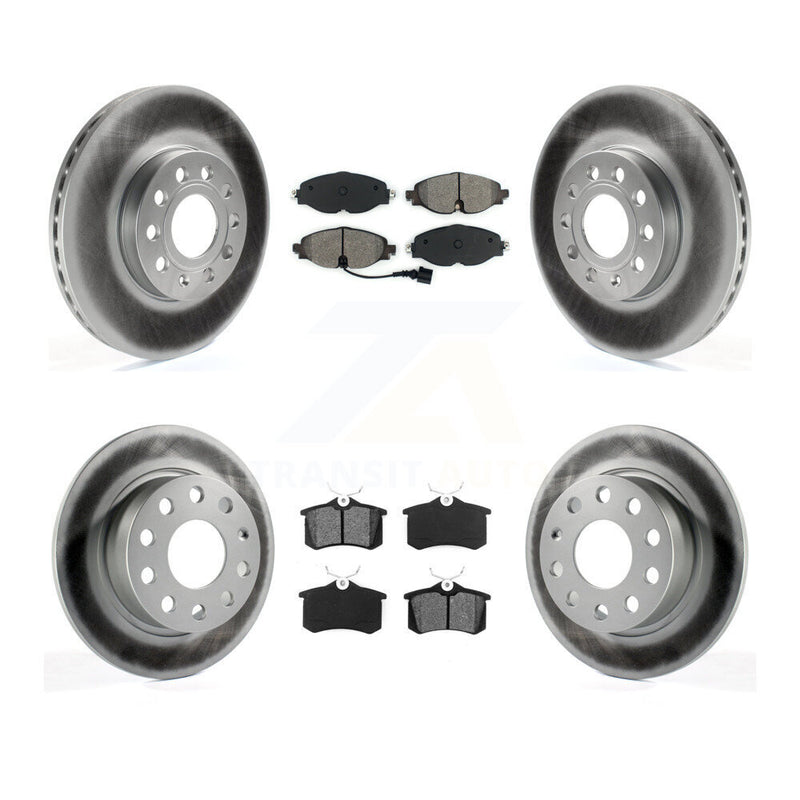 Transit Auto KGS-101722 Disc Brake Kit for 2015 Volkswagen Golf SportWagen - Front and Rear