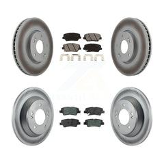 Transit Auto KGS-101723 Disc Brake Kit for 2014-2017 Kia Rondo - Front and Rear