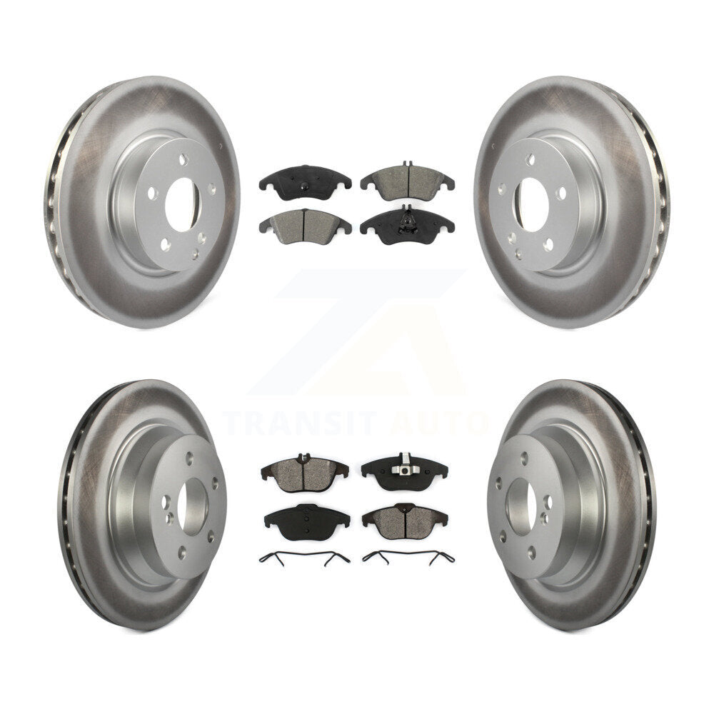 Transit Auto KGS-101726 Disc Brake Kit for 2015 Mercedes-Benz E400 - Front and Rear