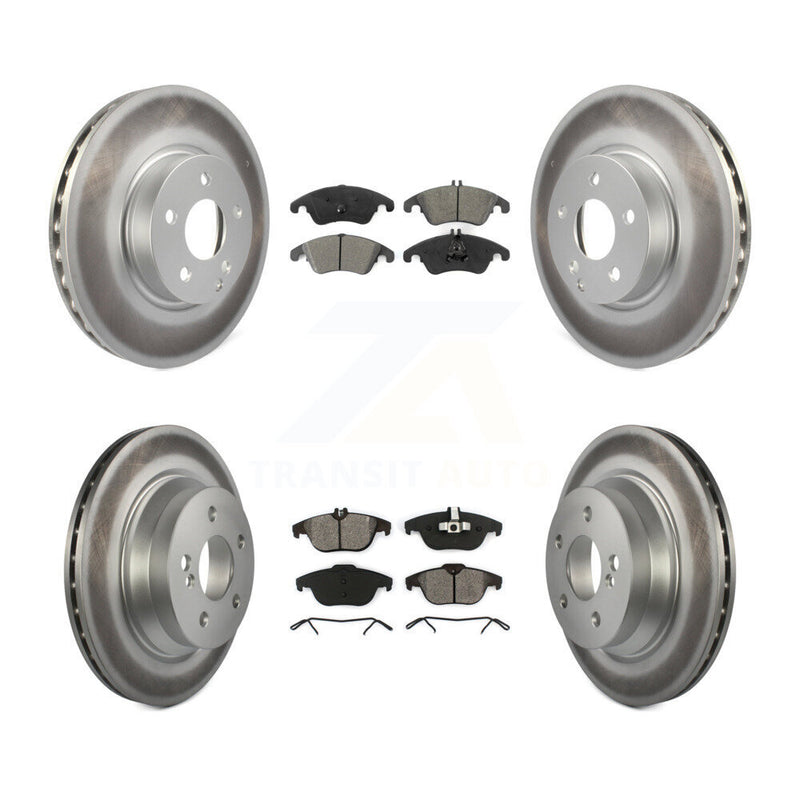 Transit Auto KGS-101726 Disc Brake Kit for 2015 Mercedes-Benz E400 - Front and Rear