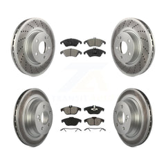 Transit Auto KGS-101727 Disc Brake Kit for 2015 Mercedes-Benz E400 - Front and Rear