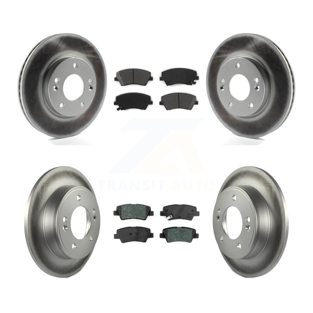 Transit Auto KGS-101728 Disc Brake Kit for 2017-2020 Hyundai Elantra - Front and Rear