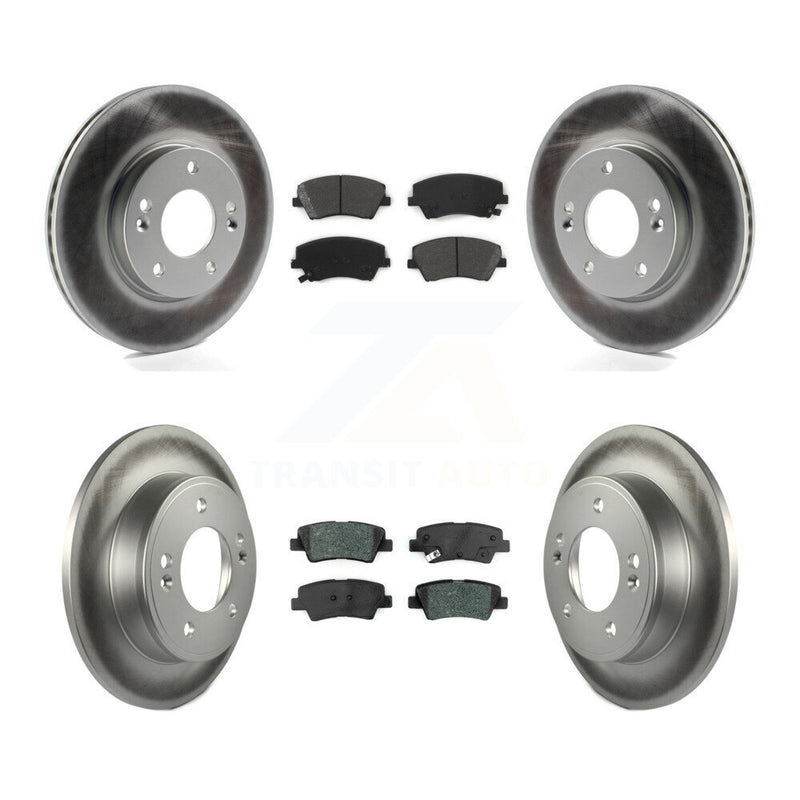 Transit Auto KGS-101728 Disc Brake Kit for 2017-2020 Hyundai Elantra - Front and Rear