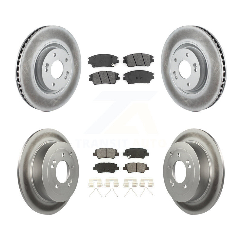 Transit Auto KGS-101729 Disc Brake Kit for 2017-2022 Kia Sportage - Front and Rear
