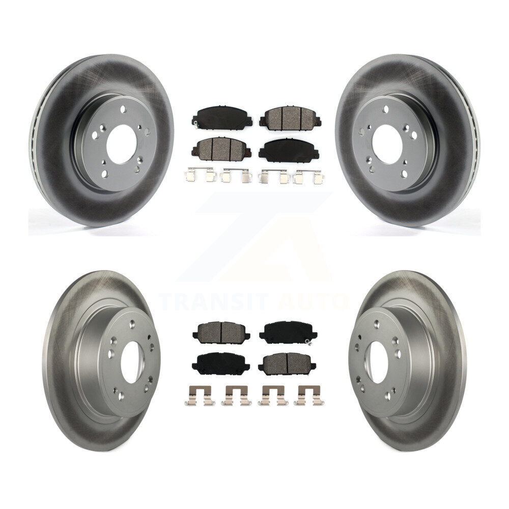 Transit Auto KGS-101733 Disc Brake Kit for 2016-2022 Honda HR-V - Front and Rear
