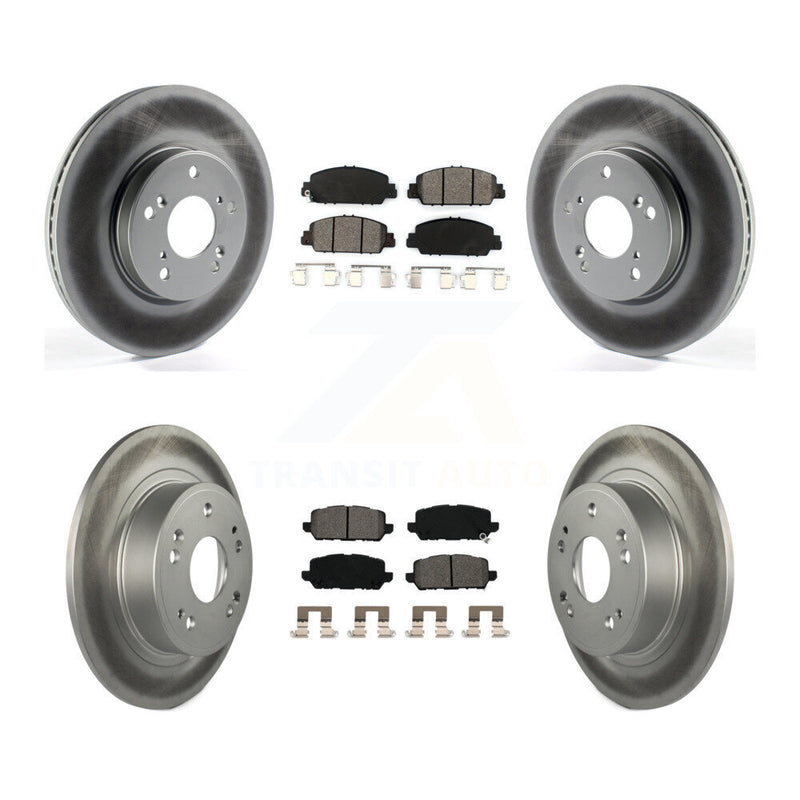 Transit Auto KGS-101733 Disc Brake Kit for 2016-2022 Honda HR-V - Front and Rear