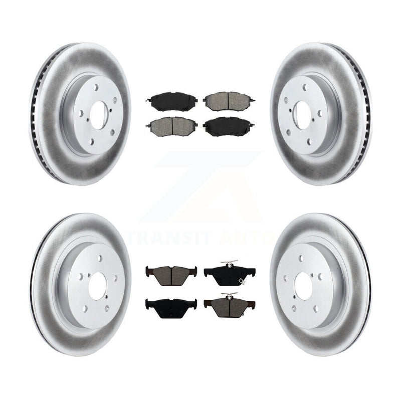 Transit Auto KGS-101736 Disc Brake Kit for 2015 Subaru Legacy - Front and Rear