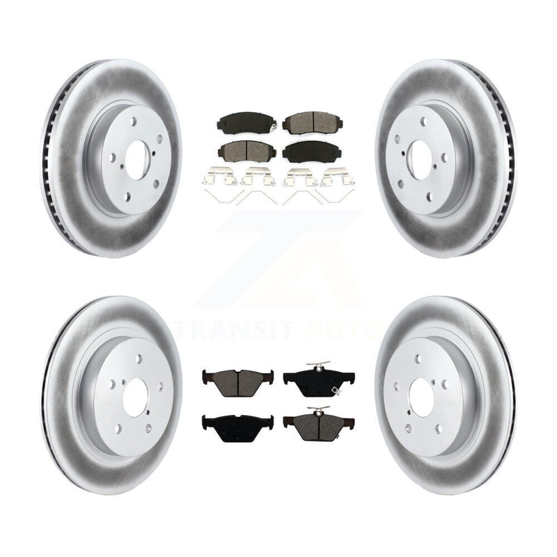Transit Auto KGS-101737 Disc Brake Kit for 2016-2019 Subaru Legacy - Front and Rear
