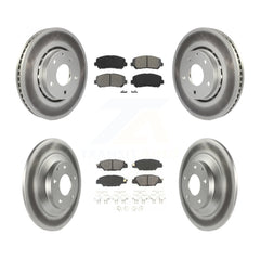 Transit Auto KGS-101739 Disc Brake Kit for 2016-2024 Mazda CX-5 - Front and Rear
